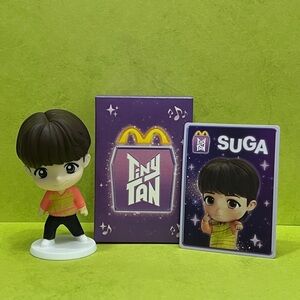 McDonald's Tiny TAN x BTS SUGA Happy Meal Toy Number 3 Throwback Edition